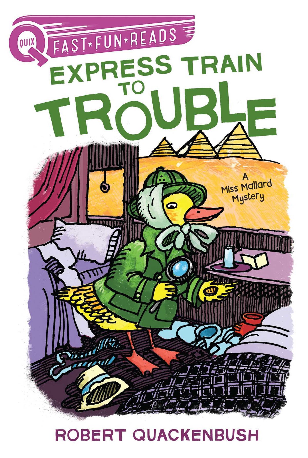 Express Train to Trouble: A QUIX Book by Robert Quackenbush