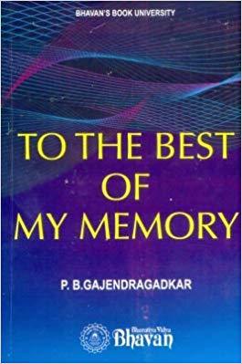 To the Best of My Memory