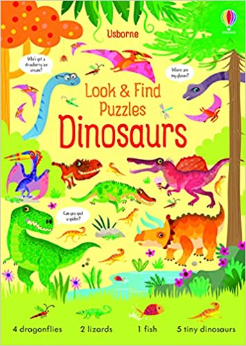 Look & Find Puzzles Dinosaurs
