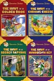 GERONIMO STILTON: THE HUNT SERIES SET OF BOX