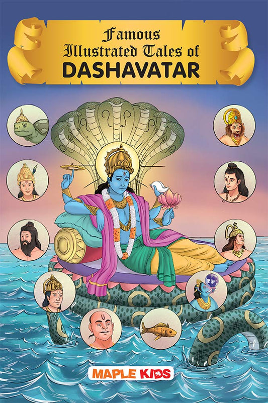 Dashavatar (Illustrated) - Story book for Kids by Maple Press