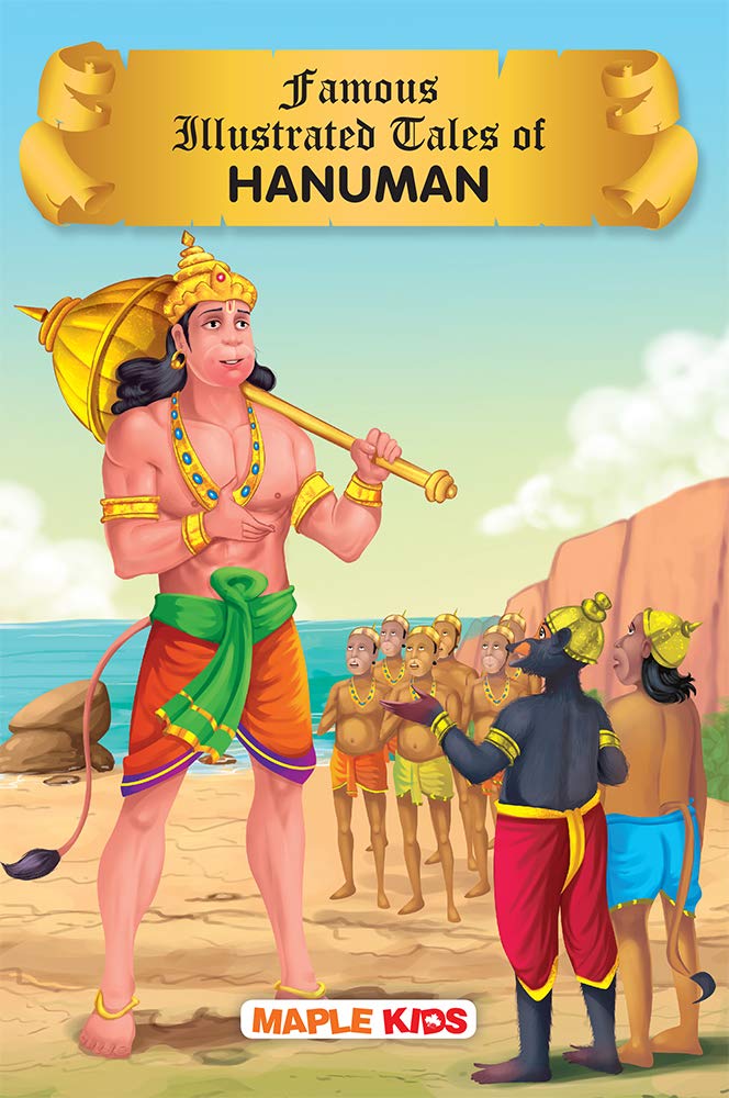 Hanuman Tales (Illustrated) - Story Book for Kids by Maple Press