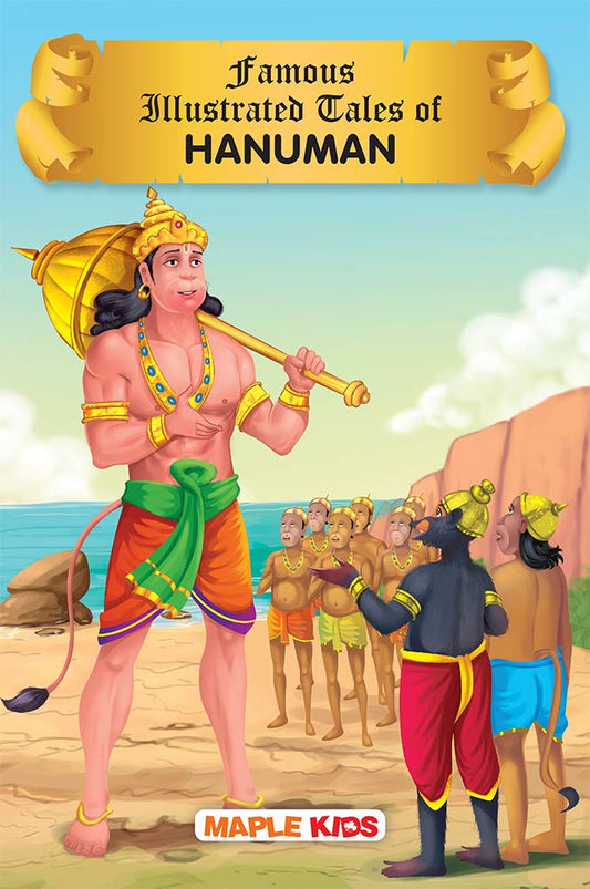 Hanuman Tales (Illustrated) - Story Book for Kids by Maple Press