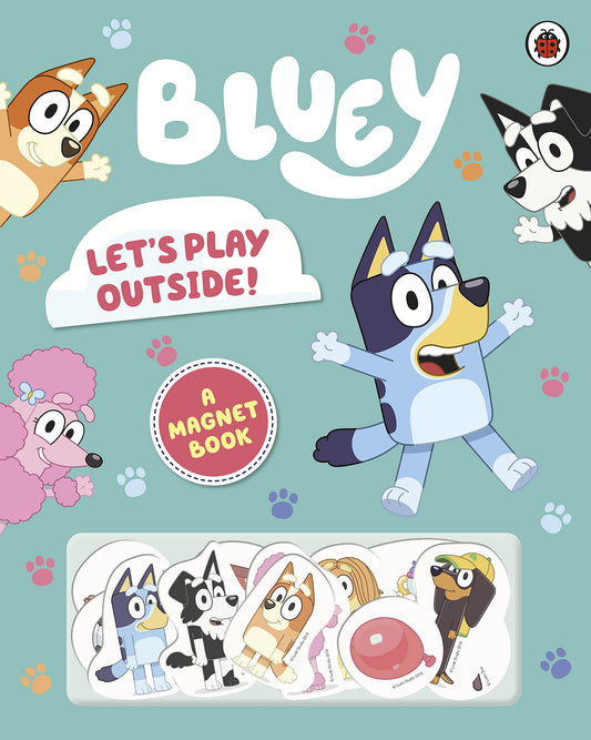 Bluey: Let's Play Outside! Magnet Book by Bluey,