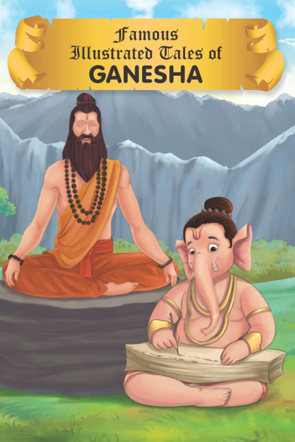 Ganesha Tales (Illustrated) - Story Book for Kids by Maple Press