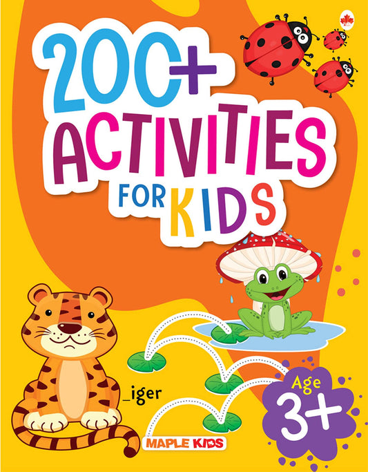 Brain Activity Book for Kids by Maple Kids
