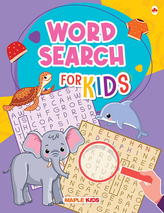 Word Search Activity Book for Kids by Maple Press
