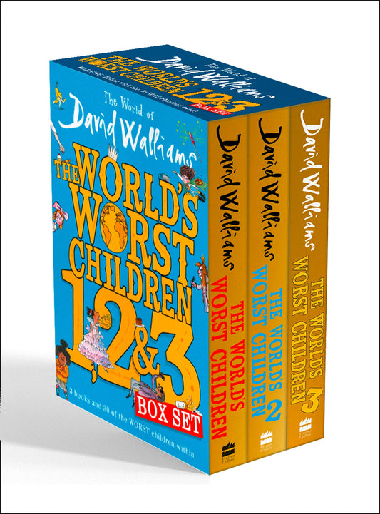 The World Of David Walliams: The World's Worst Children 1, 2 & 3 Box Set