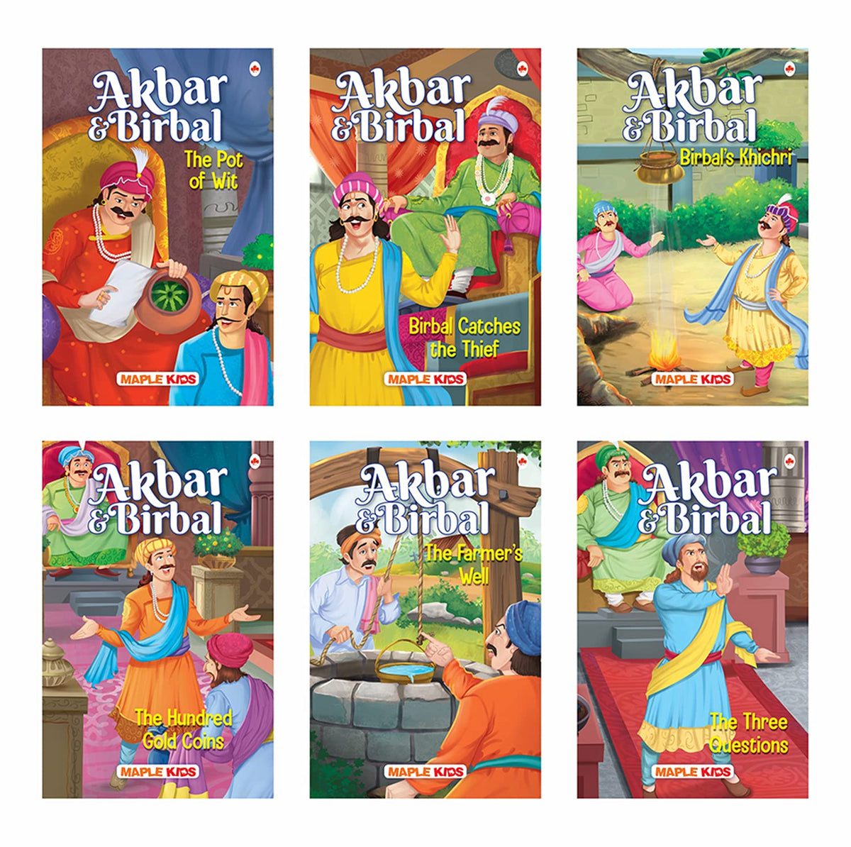 Akbar and Birbal Stories by Maple Press
