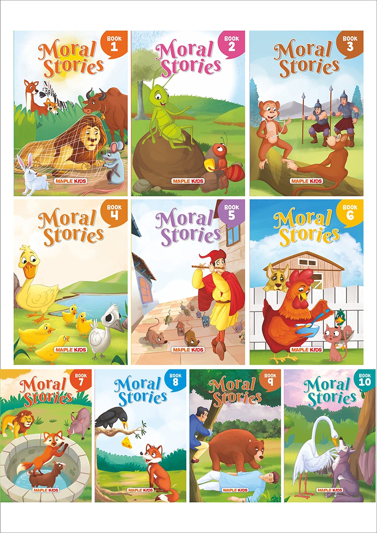 Moral Stories English by Maple Press In House