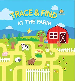 Trace and Find At the Farm by Booktopus