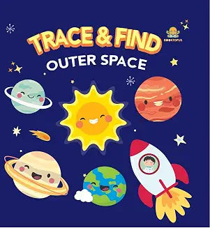 Trace and Find Outer Space by Booktopus