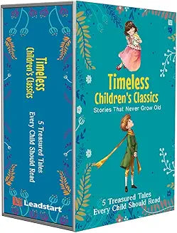 Timeless Children's Classics (Set of 5 Books) The Little Prince The Secret Garden Peter Pan book Wizard of Oz A Little Princess Books for Kids 9-12 years Gift Box Kids Gift Gift Set
