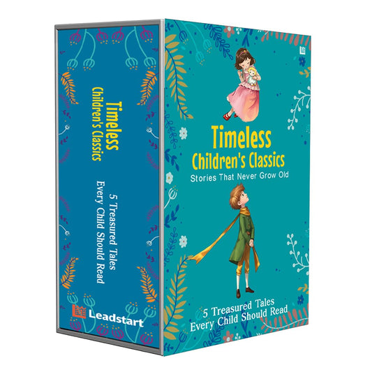 Timeless Children's Classics (Set of 5 Books) The Little Prince The Secret Garden Peter Pan book Wizard of Oz A Little Princess Books for Kids 9-12 years Gift Box Kids Gift Gift Set