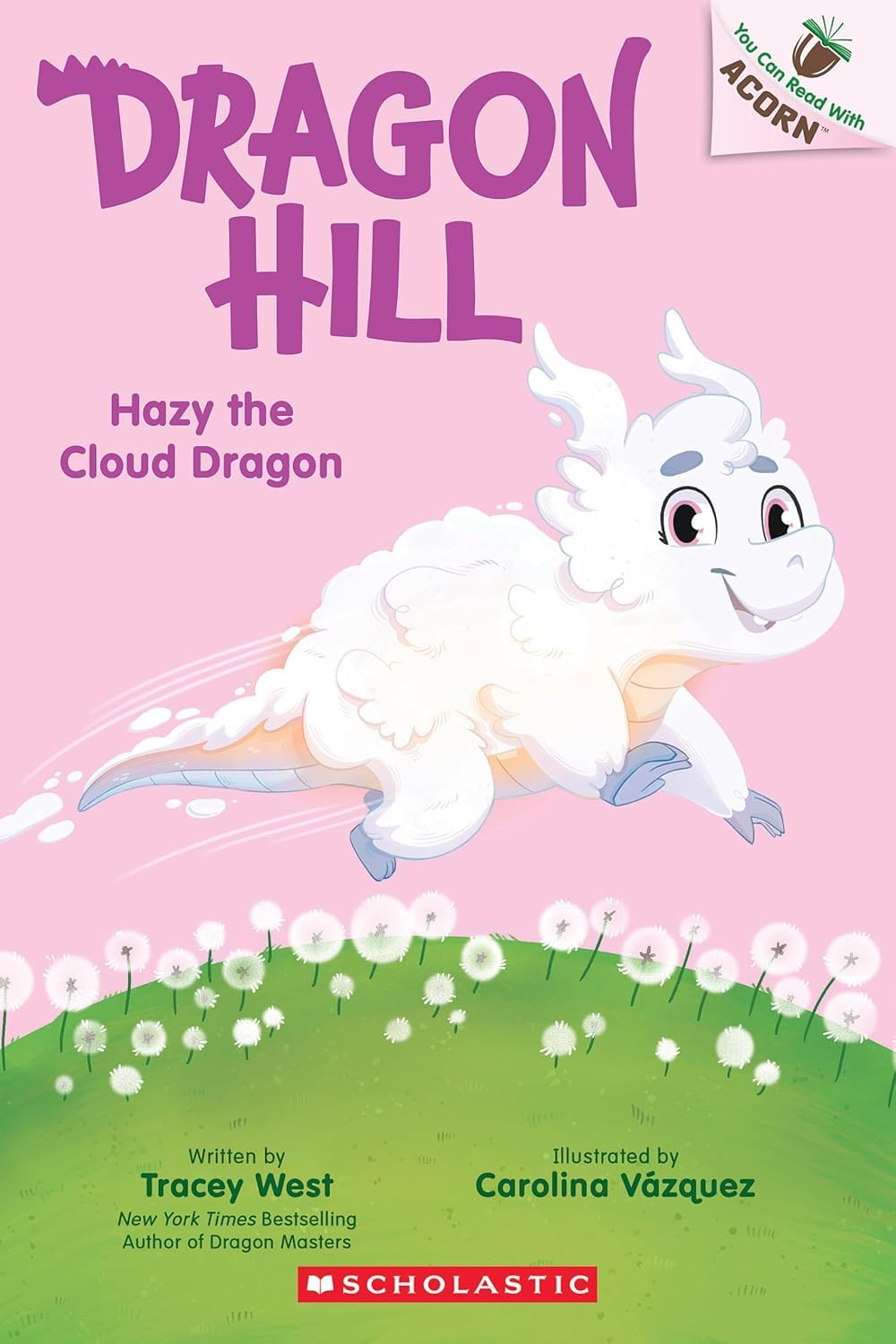 Dragon Hill #03: Hazy the Cloud Dragon: an Acorn Book by Tracey West