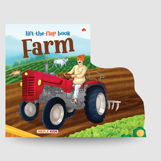 lift the Flap book-Farm by Maple Press