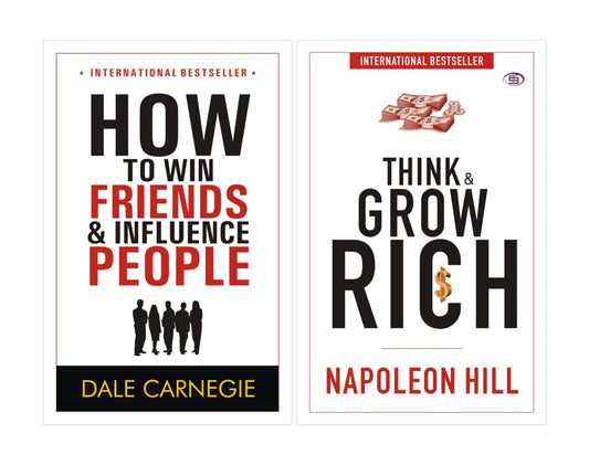 COMBO How to Win Friends & Influence People + Think & Grow Rich (Set of 2 Books)