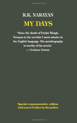 My Days by R K Narayan