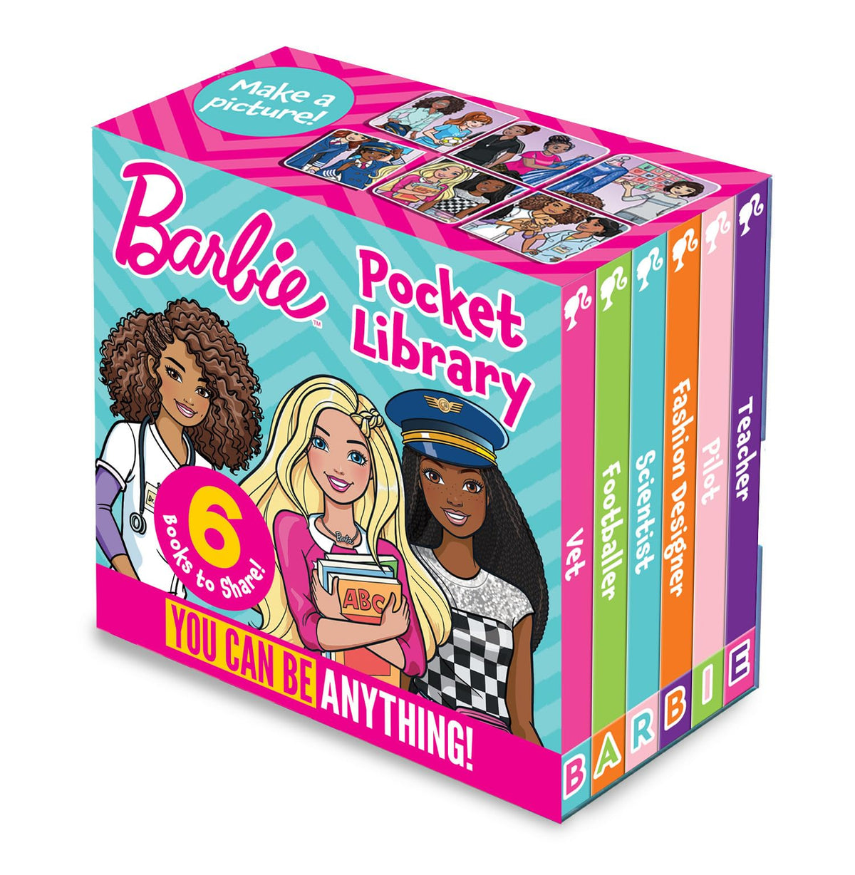 Farshore Barbie Pocket Library. by Barbie