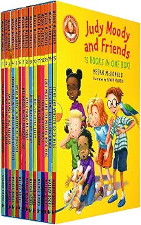 Judy Moody and Friends 15 Books Slipcase Set by Mcdonald Megan