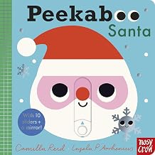 Peekaboo Santa by Camilla Reid