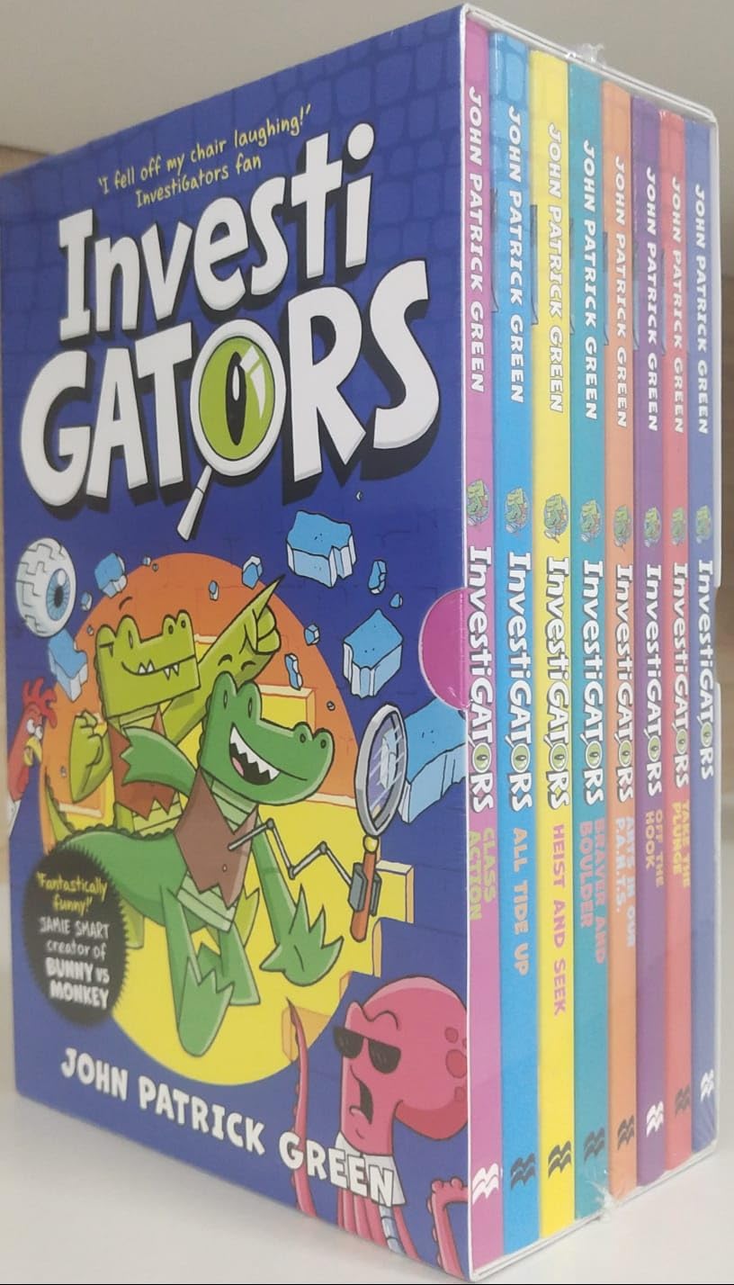 The Investigators Series Boxset X 8 Books Pack by John Patrick Green