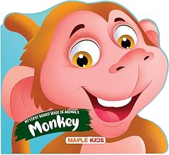 My First Board Book of Animals-Monkey (die Cutting) by Maple Press In House