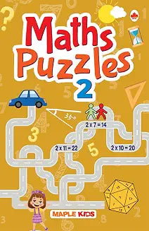 Maths Puzzles For Kids-Age5+ by Maple Press
