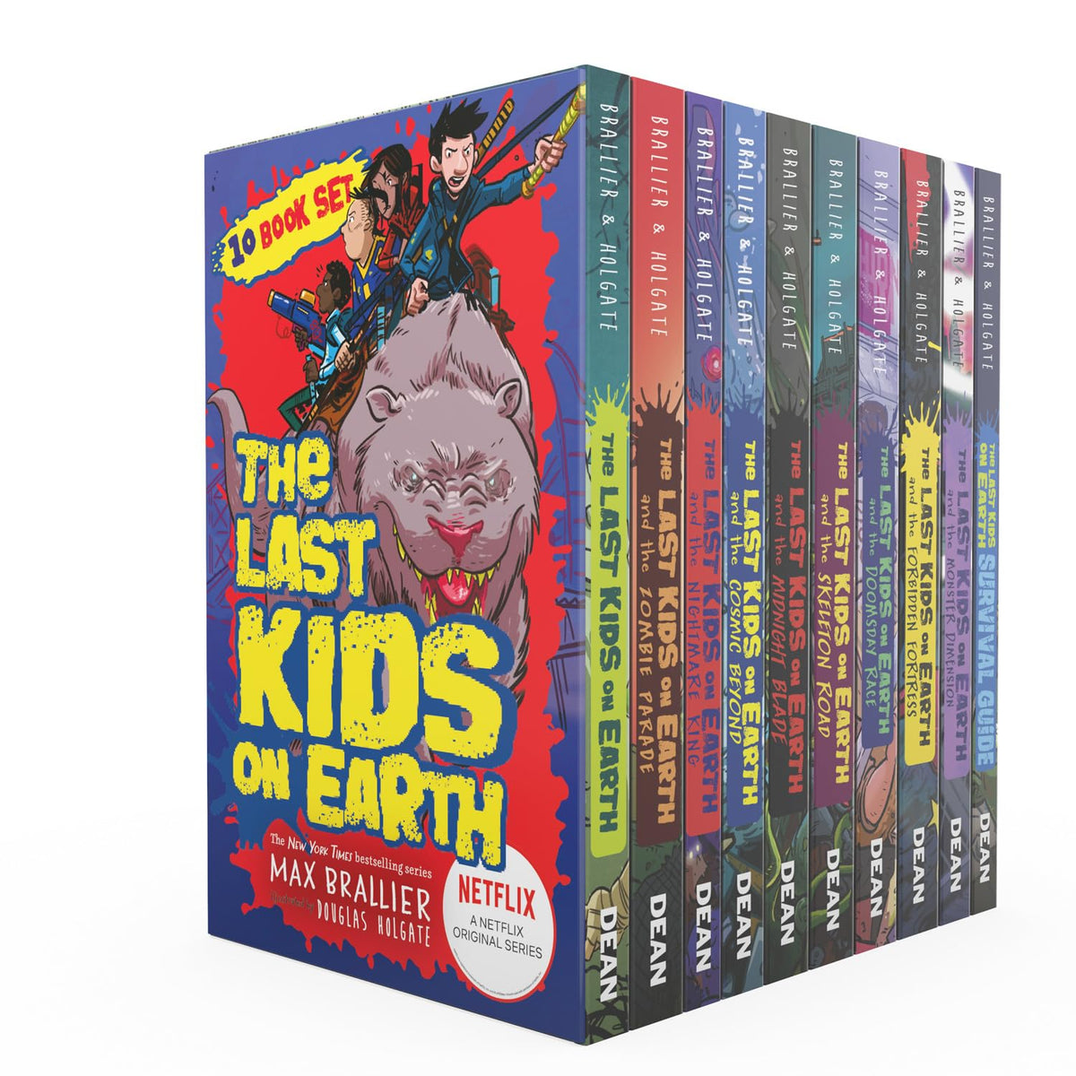 The Last Kids on Earth Collection a 10 book box-set slipcase edition by Max Brallier