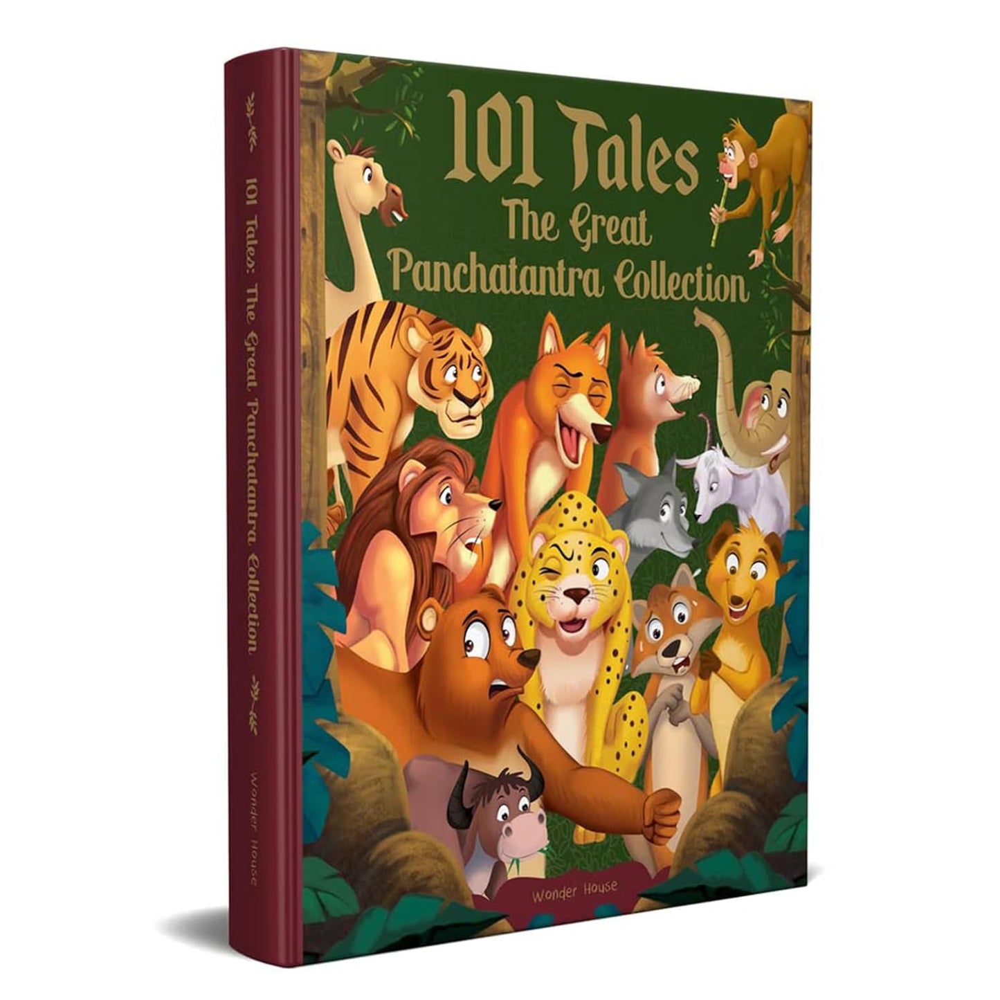 The Great Panchatantra Collection - 101 tales , Collection of Witty Moral Stories For Kids For Personality Development Hardcover
