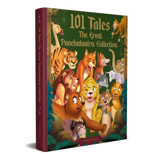 The Great Panchatantra Collection - 101 tales , Collection of Witty Moral Stories For Kids For Personality Development Hardcover