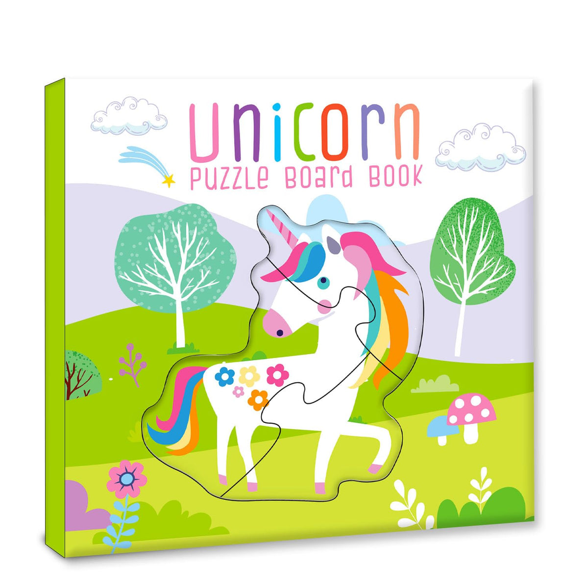 Unicorn Puzzle Board Book