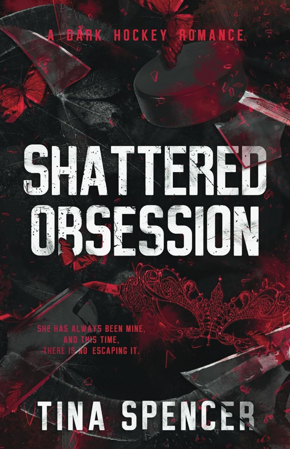 Shattered Obsession: A Dark Hockey Romance Paperback