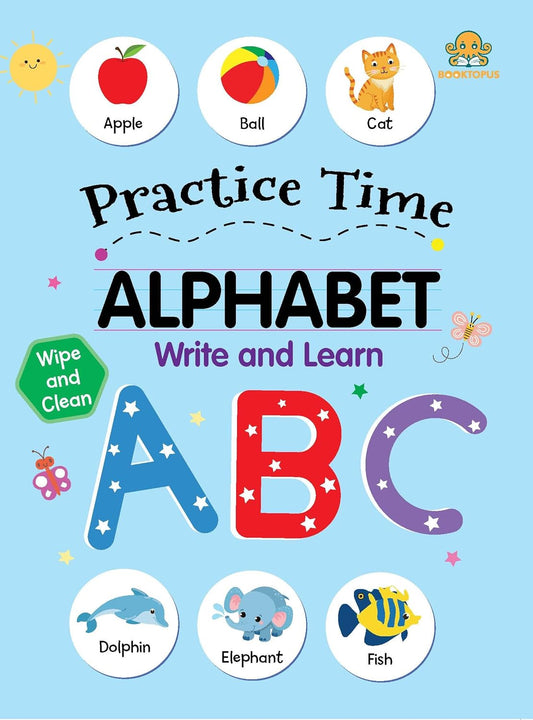 Let'S Practice Wipe N Clean Alphabets by Booktopus