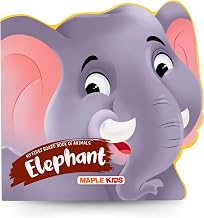 My First Board Book of Animals-Elephant (die Cutting) by Maple Press In House