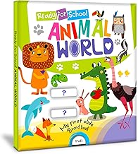 Ready For School - Animal World Slide Board Book