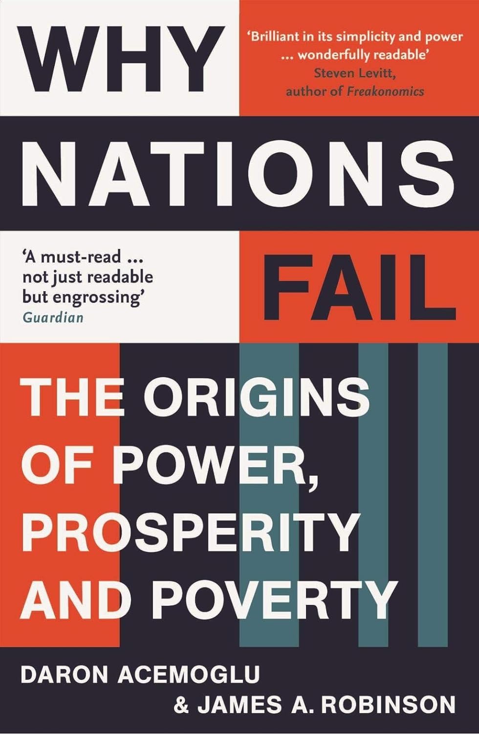 WHY NATIONS FAIL by Daron Acemoglu, James A. Robinson