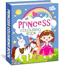 Princess Colouring Book (Blue)