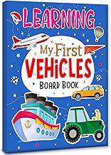 Learning My First Vehicles Board Book