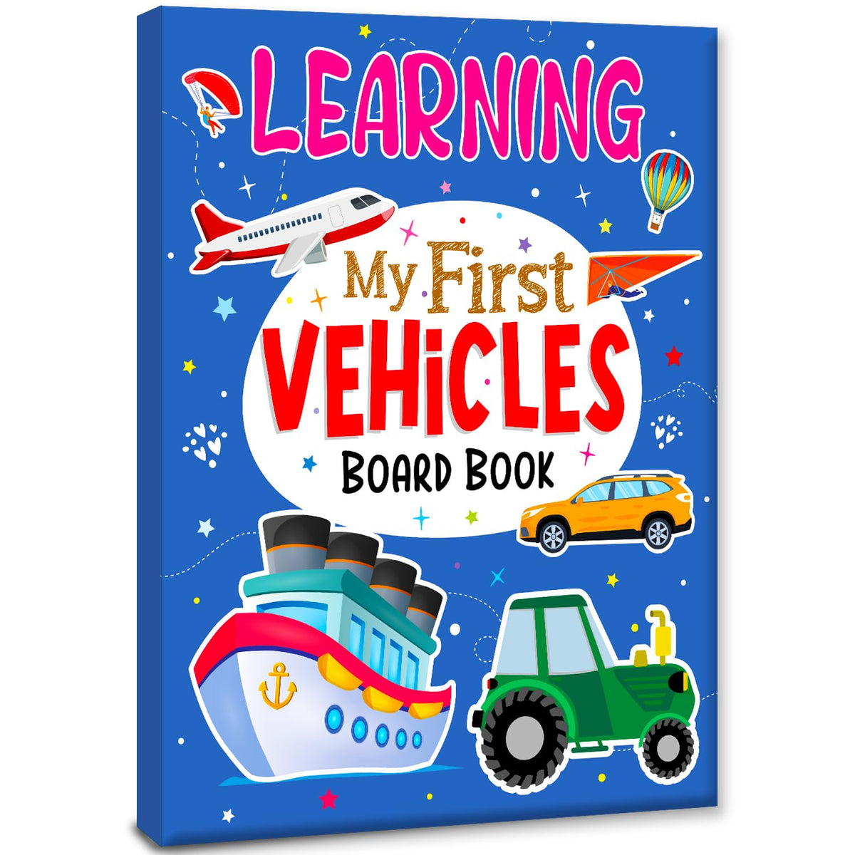 Learning My First Vehicles Board Book