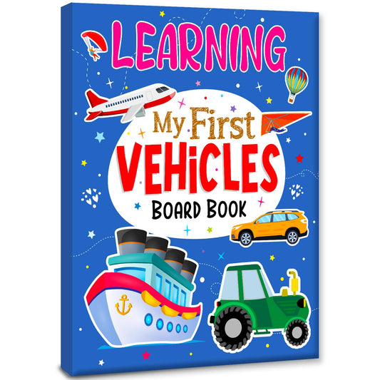 Learning My First Vehicles Board Book