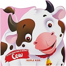 My First Board Book of Animals-Cow (die Cutting) by Maple Press In House