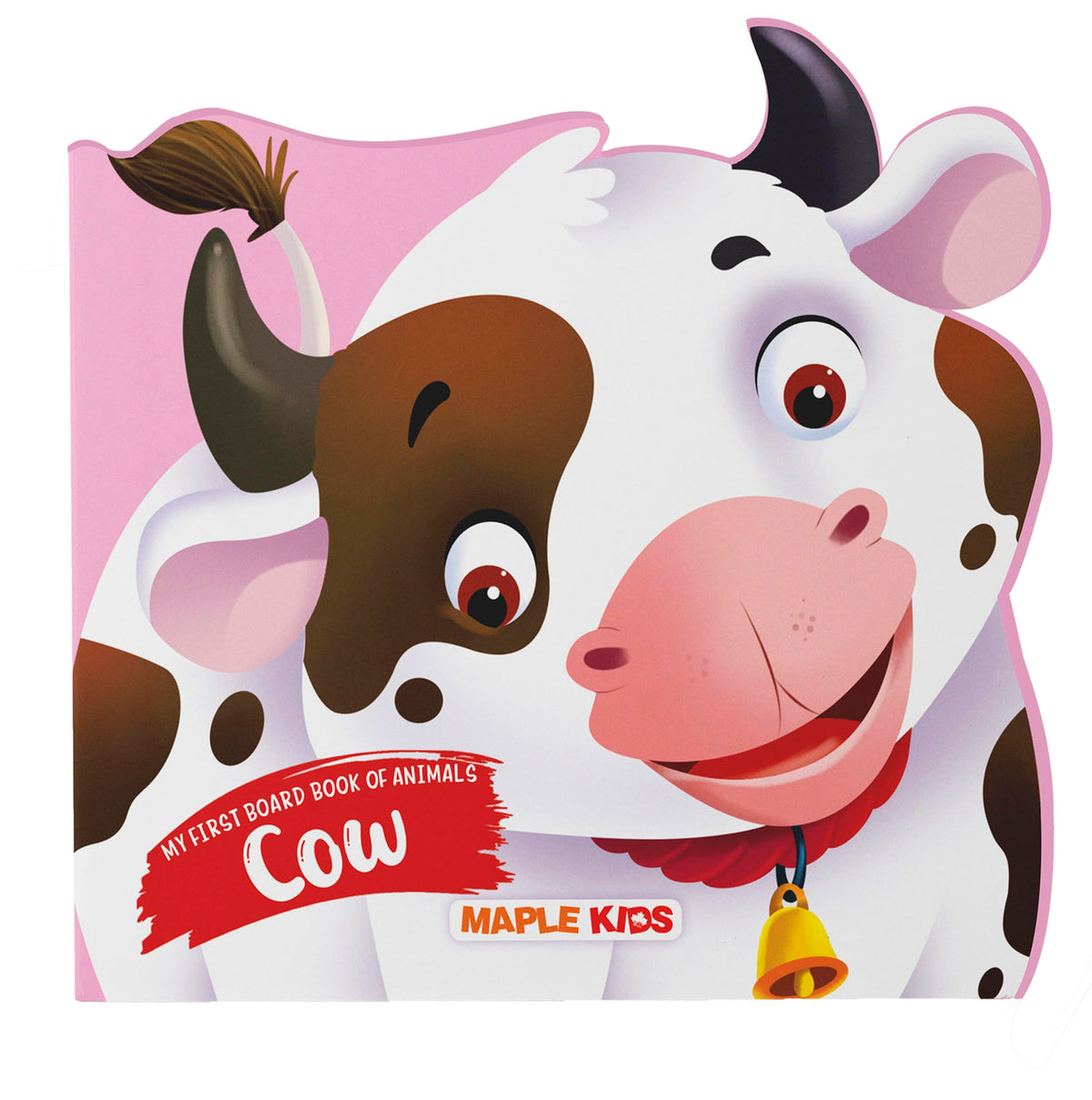 My First Board Book of Animals-Cow (die Cutting) by Maple Press In House