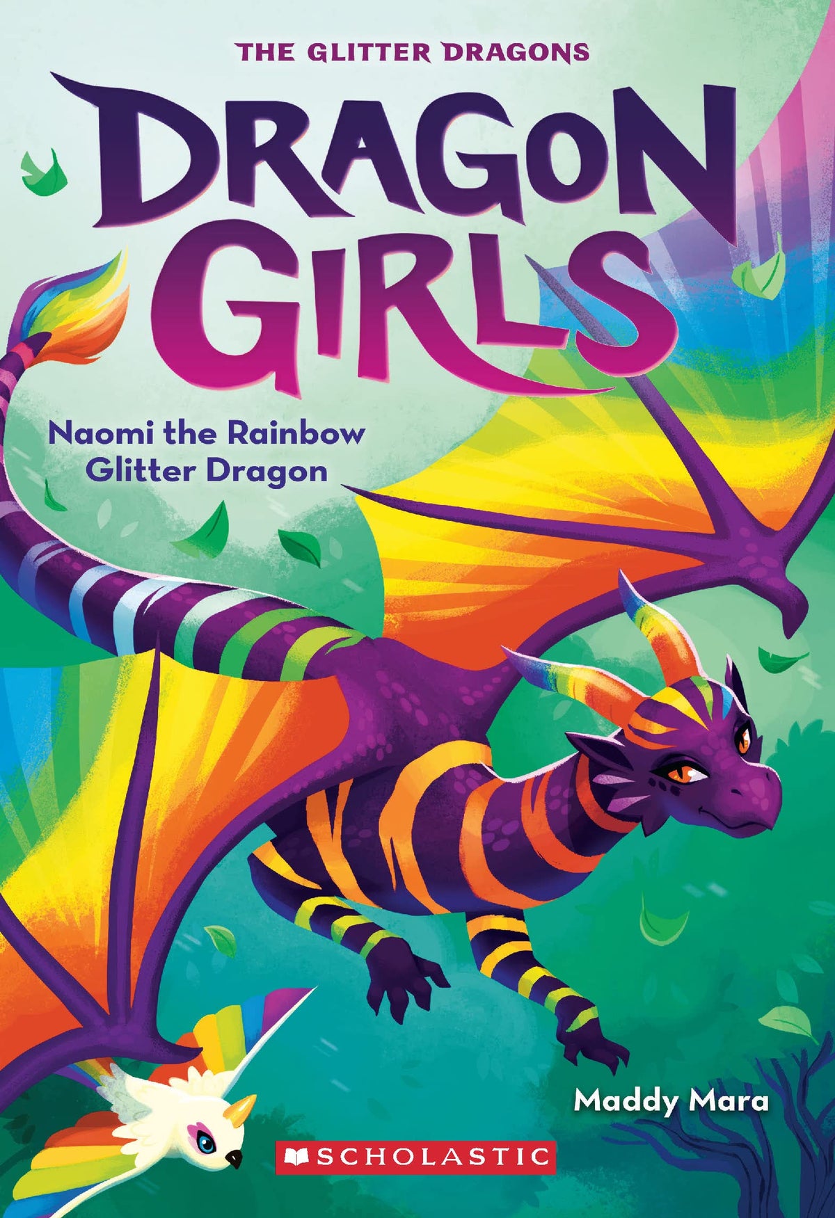 Naomi the Rainbow Glitter Dragon