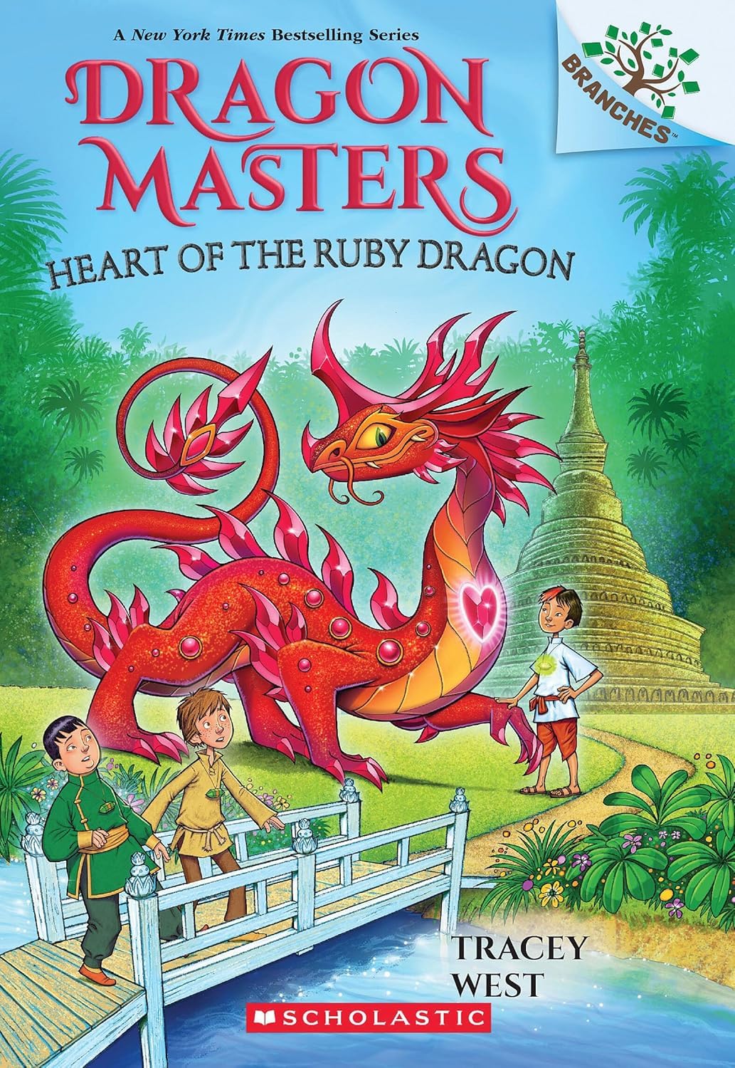 Dragon Masters #32: Heart of the Ruby Dragon by Tracey West