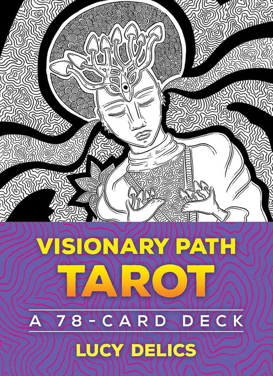 Visionary Path Tarot: A 78-Card Deck by Lucy Delics