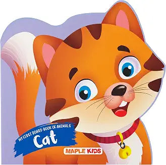 My First Board Book of Animals-Cat (die Cutting) by Maple Press In House