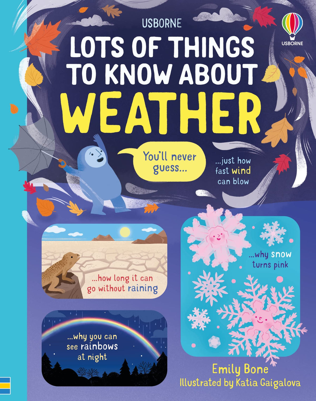 Lots of things to know about Weather by Usborne