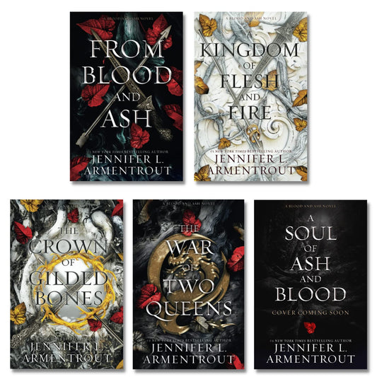 Combo Blood and Ash Complete Series 5 Book