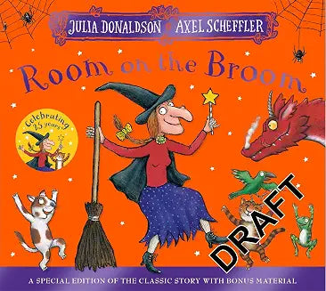 Room on the Broom 25th Anniversary Edition by Julia Donaldson